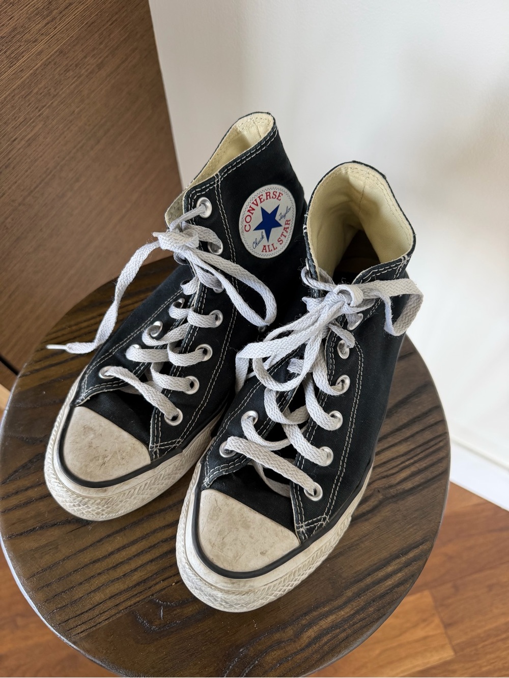 Converse Chuck Taylor All Star Black High Top Sneakers Women’s 7